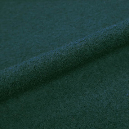 100% Wool Dark Green Boiled Wool Fabric