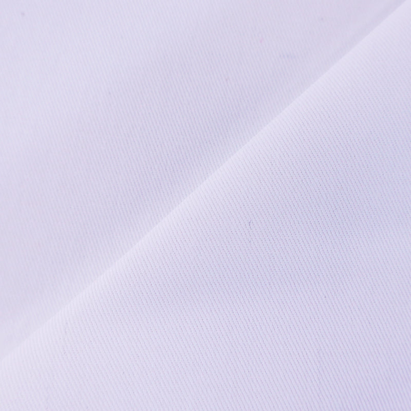 White 100% Cotton Twill Fabric