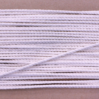 100% Cotton Twisted Cord - Natural