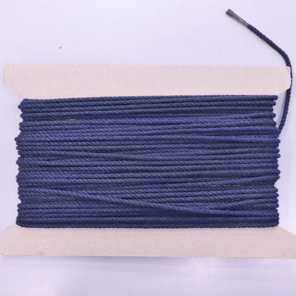 100% Cotton Twisted Cord - Navy Blue