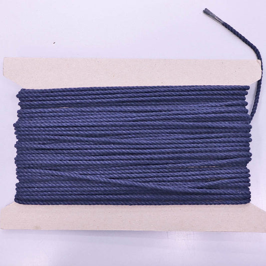 Navy Blue 100% Cotton Cording