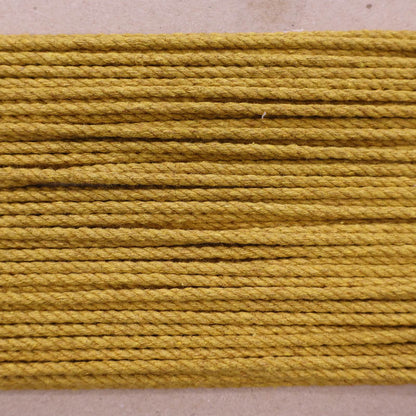 100% Cotton Twisted Cord - Yellow