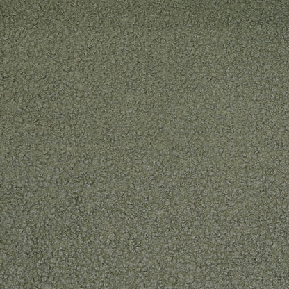 100% Microfibre Polyester Moss Green Boucle Fabric