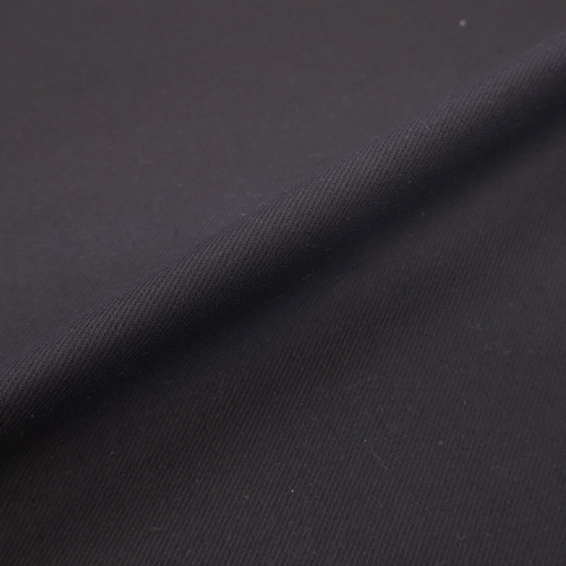 100% Cotton Black Cotton Bolton Twill Fabric 250gsm