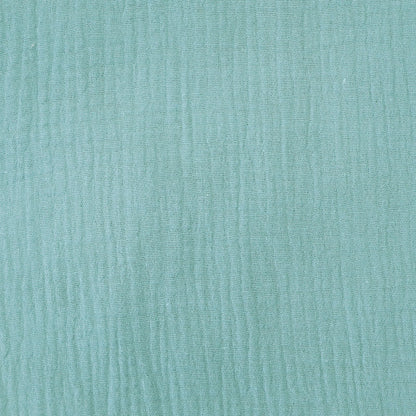 Double Gauze Fabric - Duck Egg Blue 100% cotton