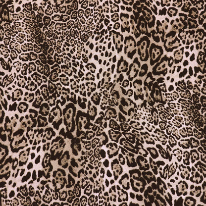 Leopard Print 100% Cotton Fabric