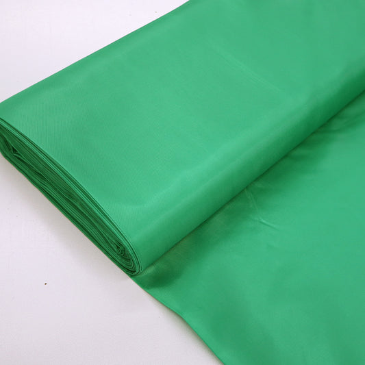 100% Polyester anti-static Bright Green Dress Lining Fabric