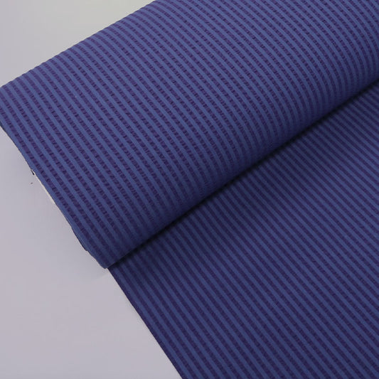 2 tone blue seersucker fabric