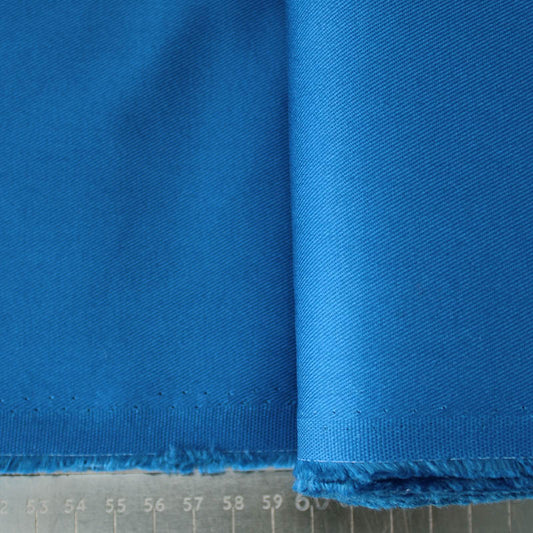 100% Cotton  Blue Cotton Twill Fabric