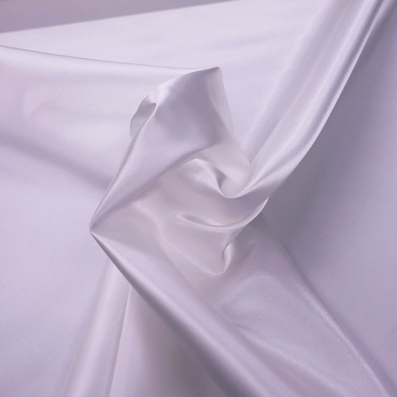 100% Acetate White Satin Fabric