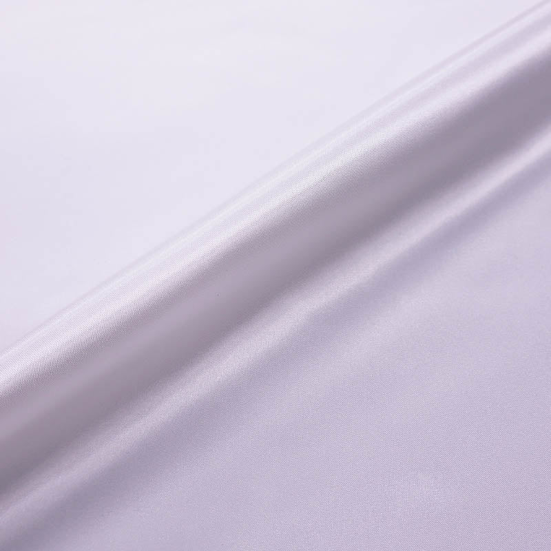 100% Acetate White Satin Fabric