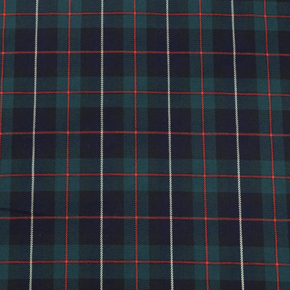 Dressmaking Tartan - Natty Check - Navy, Green and Black