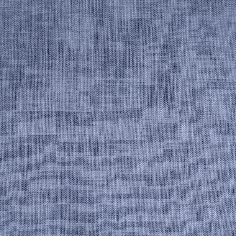 75% Linen 25% Cotton  Denim Blue Linen Fabric