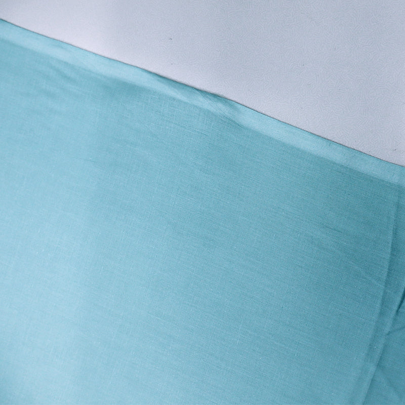 100% Cotton Egyptian Cotton Voile Fabric - Duck Egg Blue