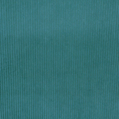 100% Polyester Kingfisher Green Brushed Back Corduroy Fabric