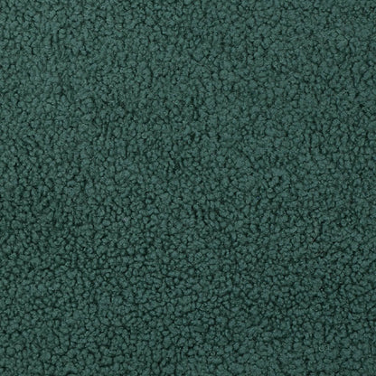 100% Polyester Furnishing Boucle Fabric - Dark Green