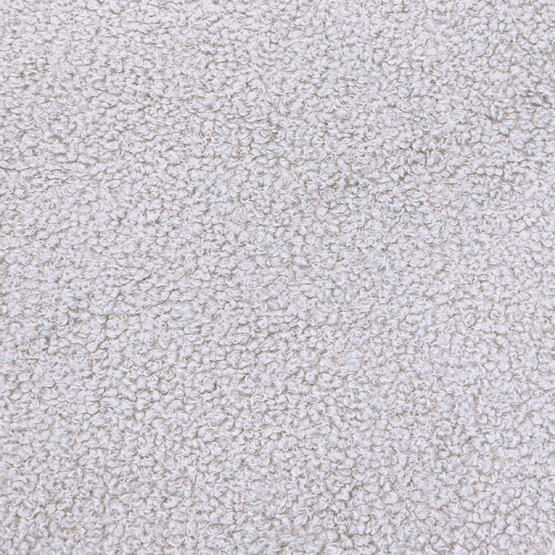 100% Polyester  Pale Grey Furnishing Boucle Fabric