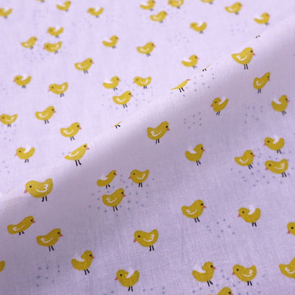 Great Value - Wide Width 100% Cotton -Fabric  Chick Print