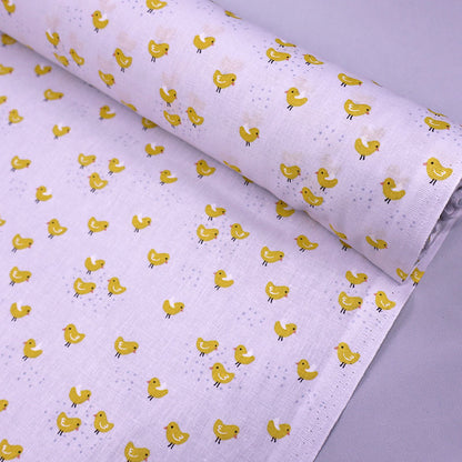 Great Value - Wide Width 100% Cotton -Fabric  Chick Print