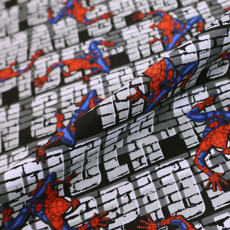 Grey 100% Cotton - Spider Man - Peter Parker