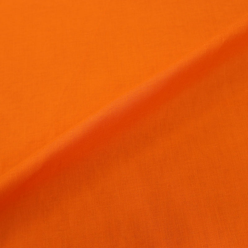 100% Cotton Orange Voile Fabric