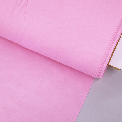 100% Cotton Pink Voile Fabric