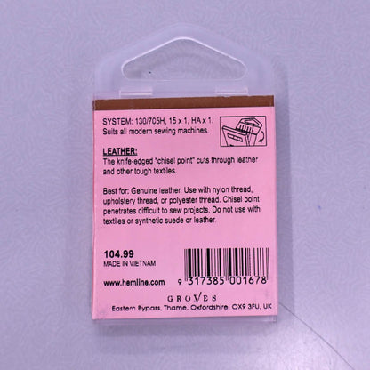 Leather Sewing Machine Needles