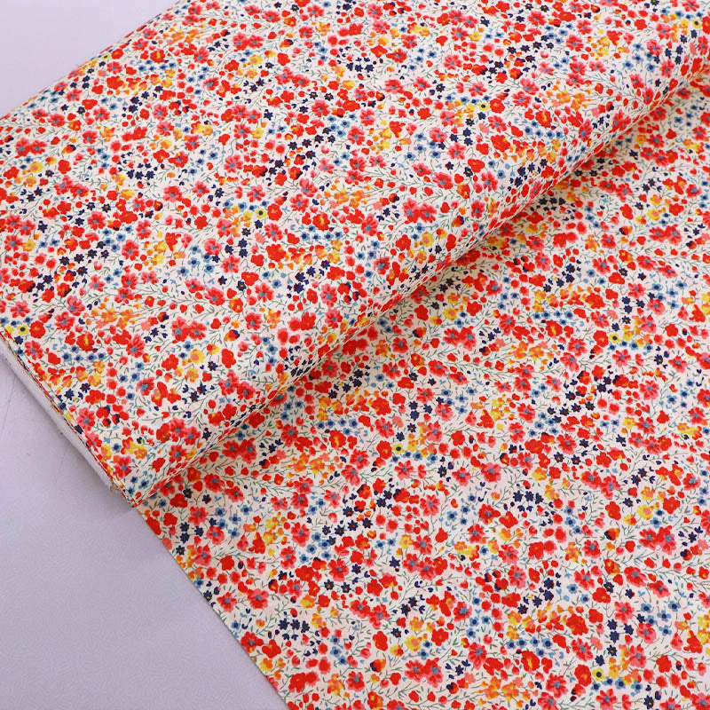 Liberty Fabrics Tana Lawn™ Cotton - Phoebe orange floral 100% cotton lawn