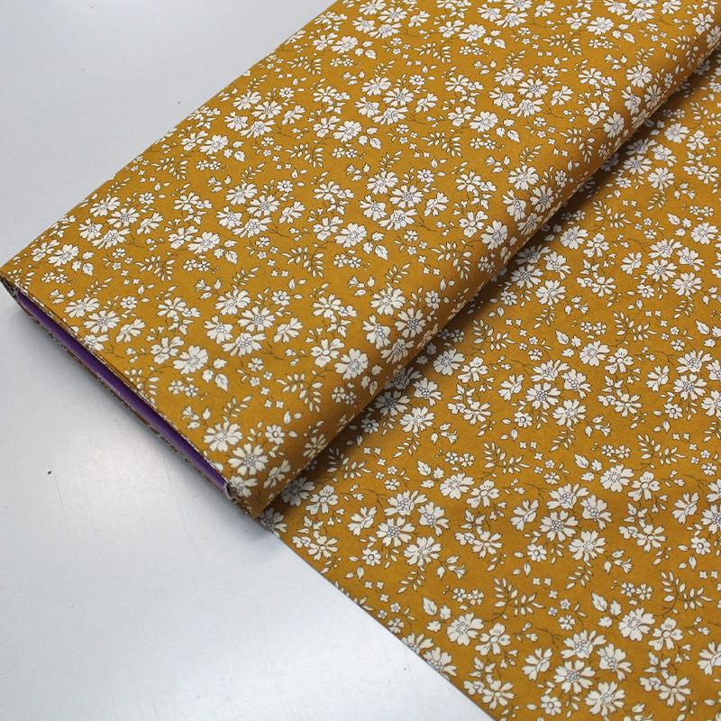 Liberty Fabrics Floral Tana Lawn™ Cotton | Capel Mustard – Fabrics Galore