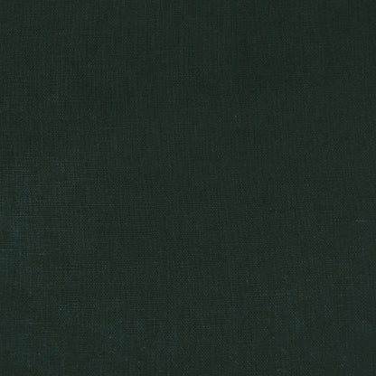 Dark Green Mercerised 100% Linen Fabric