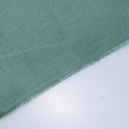 Duck Egg Green Mercerised 100% Linen Fabric