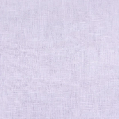 Pure White Mercerised 100% Linen Fabric