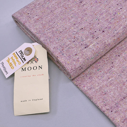 100% Merino Wool Fabric - Flecked Lavender