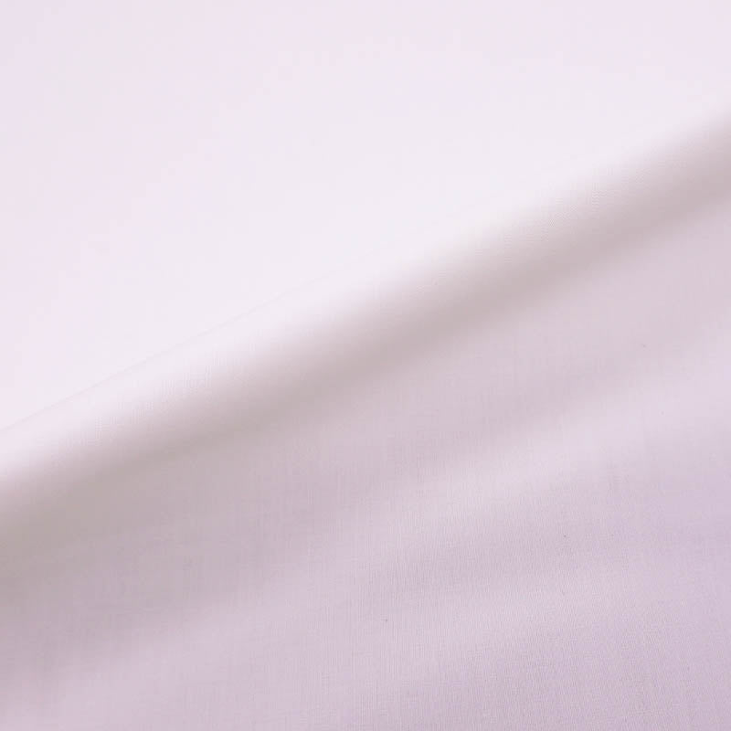 White 100% Cotton Lawn Fabric