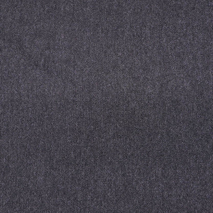 Grey 100% Wool Tweed Fabric Abraham Moon