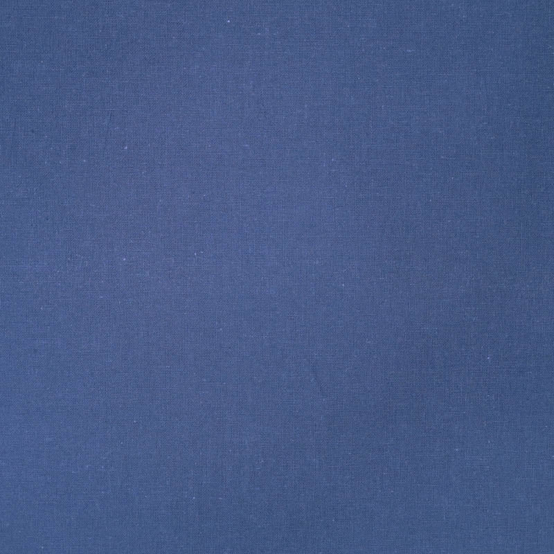 100% Cotton Plain Weave Blue Cotton Fabric