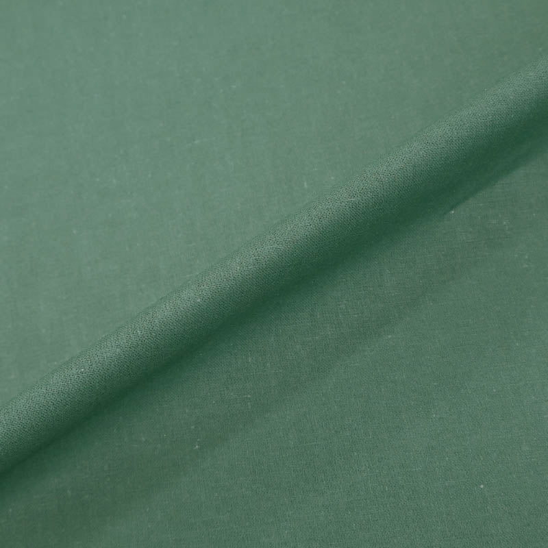 100% Cotton Plain Green Cotton Fabric