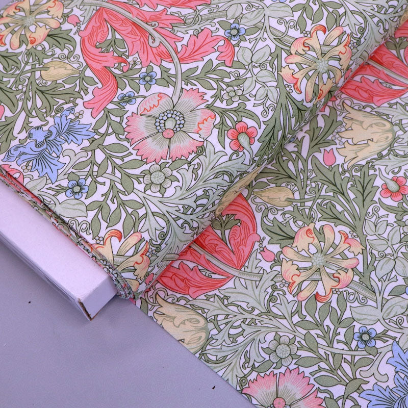 100% cotton William Morris Fabric - Compton