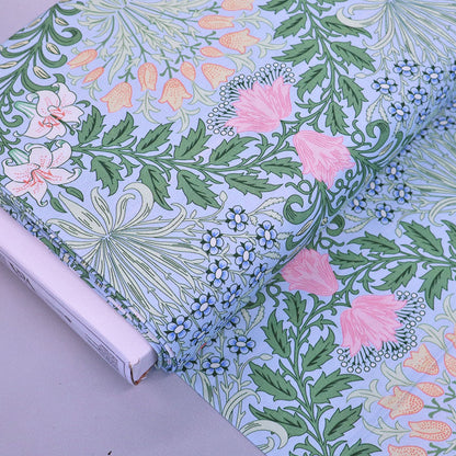 100% cotton William Morris Fabric - Garden