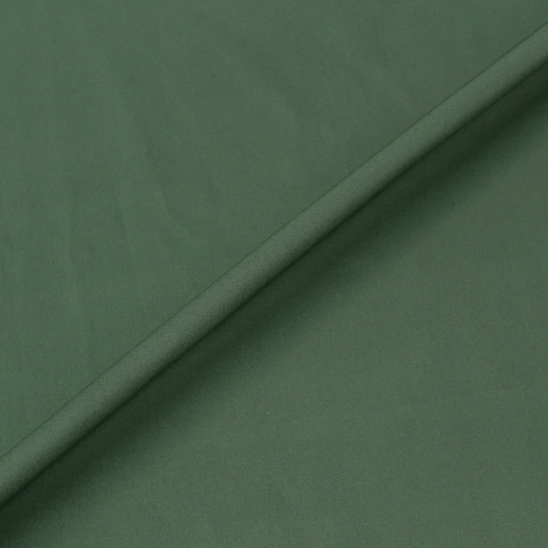 Plain Green Cotton Poplin - Bottle