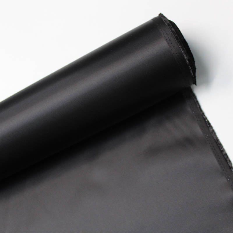 Black deals satin fabric