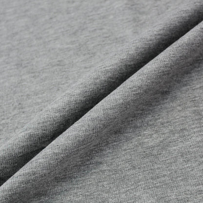 Cotton Polyester Elastane Fleece Backed Sweatshirt - Cooler Grey