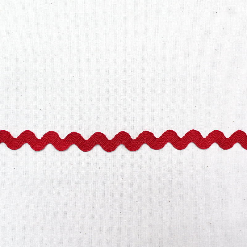 Craft Ric Rac Trim - Red