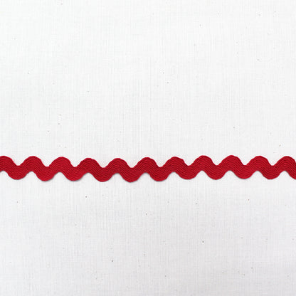 Craft Ric Rac Trim - Red