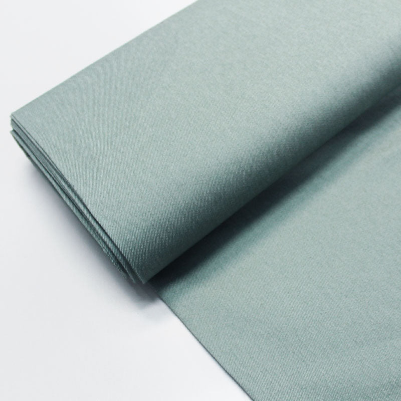 Dressmaking Coloured Stretch Denim - Duck Egg Green