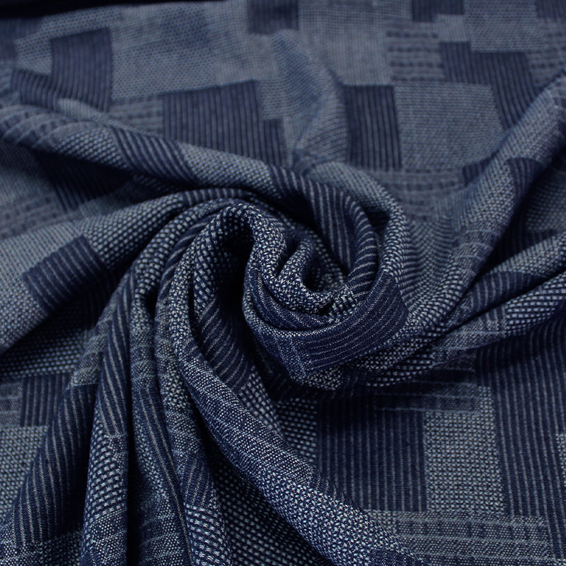 Silver clearance denim fabric