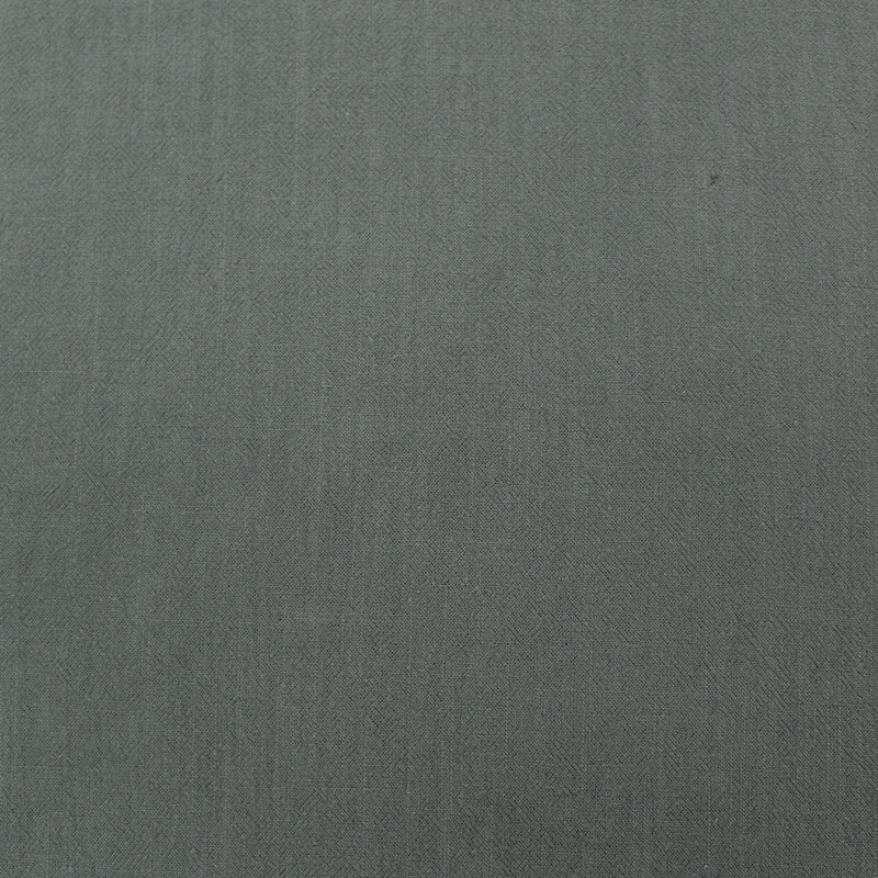 Khaki Green Stonewashed Cotton Fabric