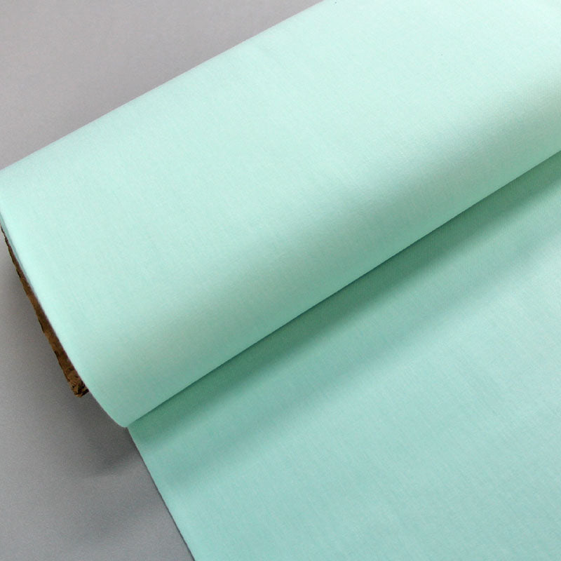 Minty Green Dressmaking Fabric | Cotton and Wool Blend Fabric – Fabrics ...