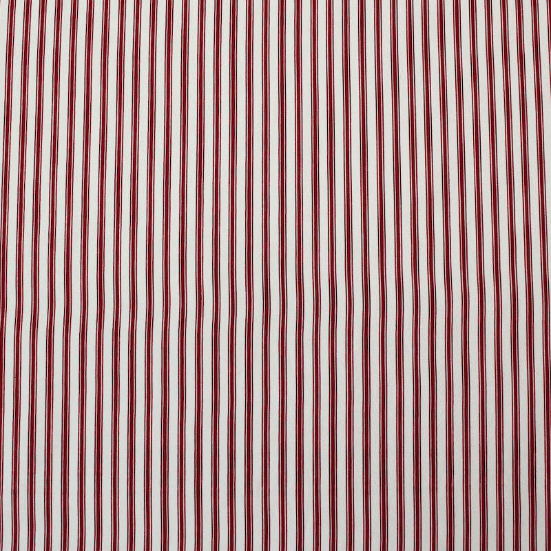 Norwall Wallcoverings Red And Cream 3mm Stripe Wallpaper, 41% OFF