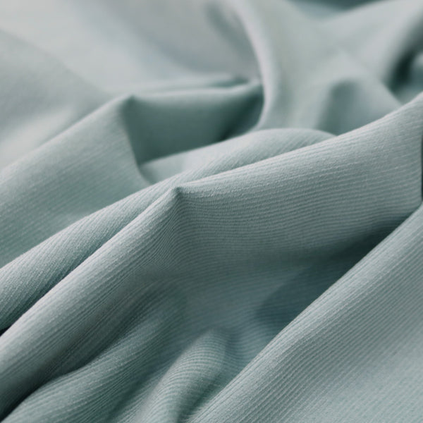 Dressmaking Cotton Needle Corduroy - Pastel Minty Blue - Fabrics Galore